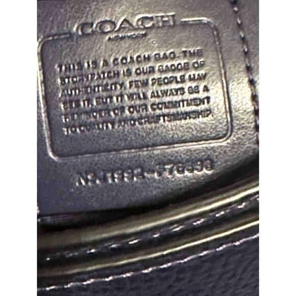 Coach Jes Messenger F76698 Crossbody Pocketbook Purse Blue - Picture 4 of 14